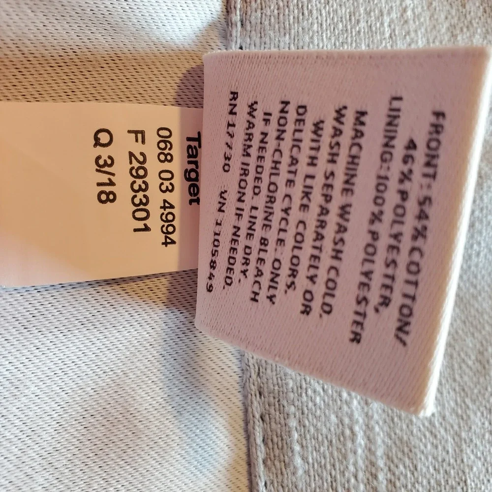 Project 62‎ Gray cotton Blend curtain panel Modern Minimalist 84x54 F293301